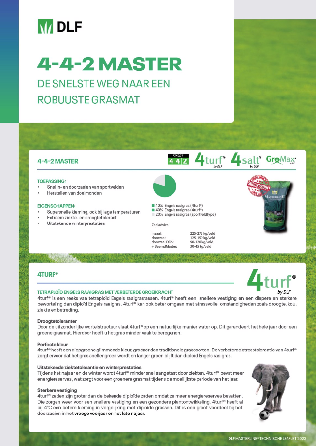 Leaflet Masterline 4-4-2 Master